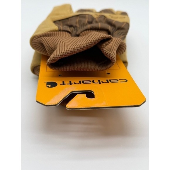 Carhartt Work Gloves Men's L Insulated Synthetic Suede Knit Cuff New 0089 - Picture 7 of 7